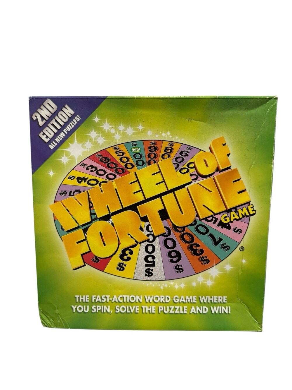 Wheel of Fortune Board Game - used game COMPLETE (2nd Edition)